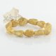 Raw natural wholesale amber bracelet